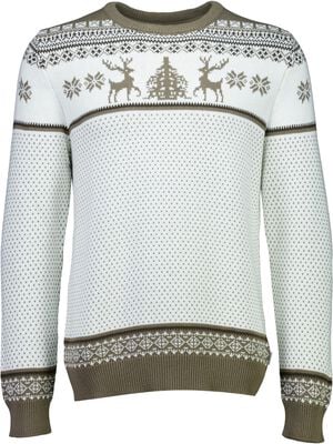 Holiday roll-neck knit