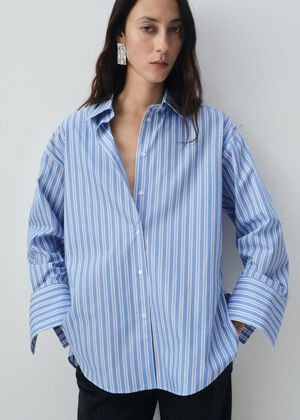 100% cotton striped shirt