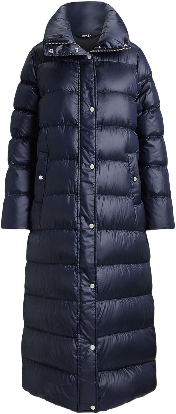 Metallic Funnelneck Down Maxicoat