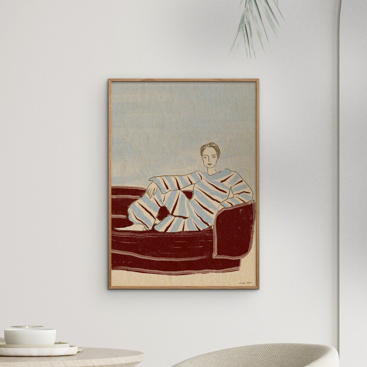 Form Faktory - Sofa Burgundy