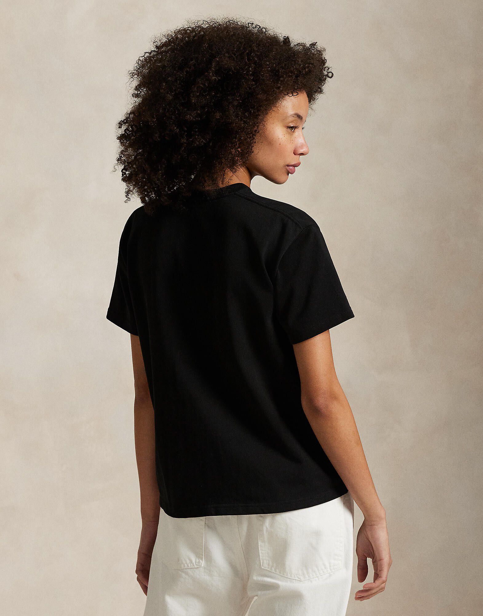 Relaxed Fit Cotton Jersey Tee
