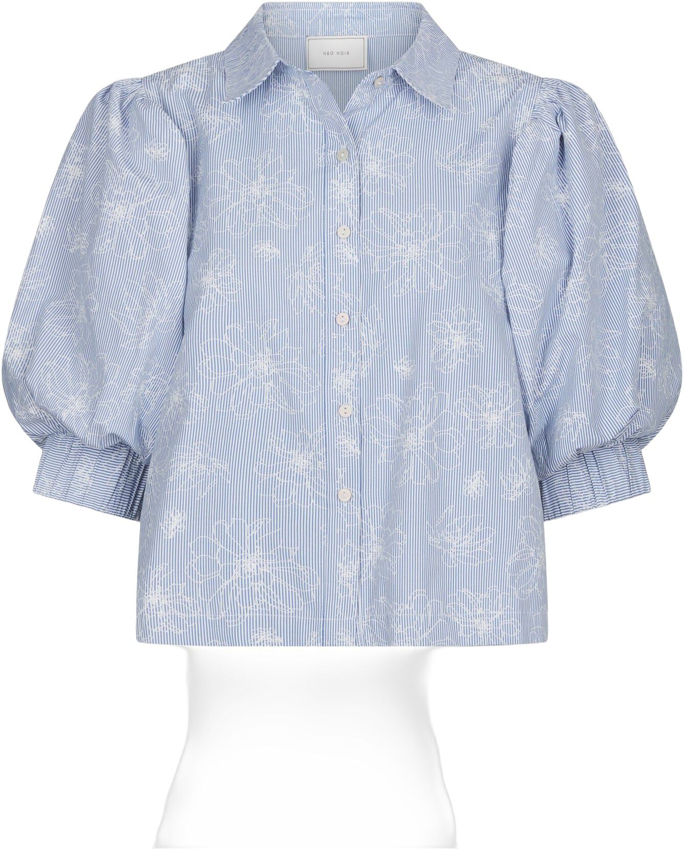 Etta Flower Stripe Shirt