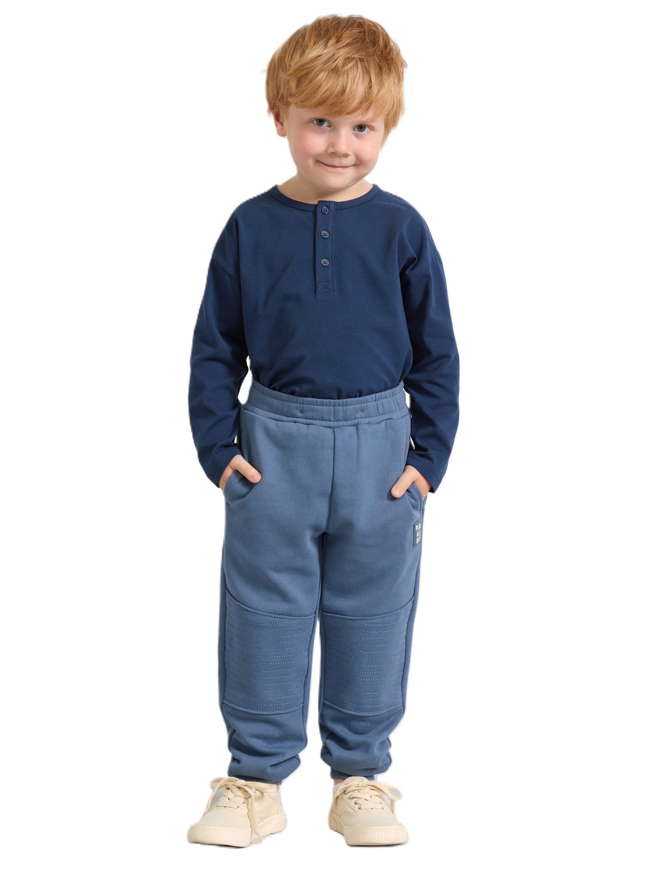 Comfy joggers in cotton with reinfo