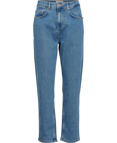 Relaxed fitted jeans in organic cotton-stretch