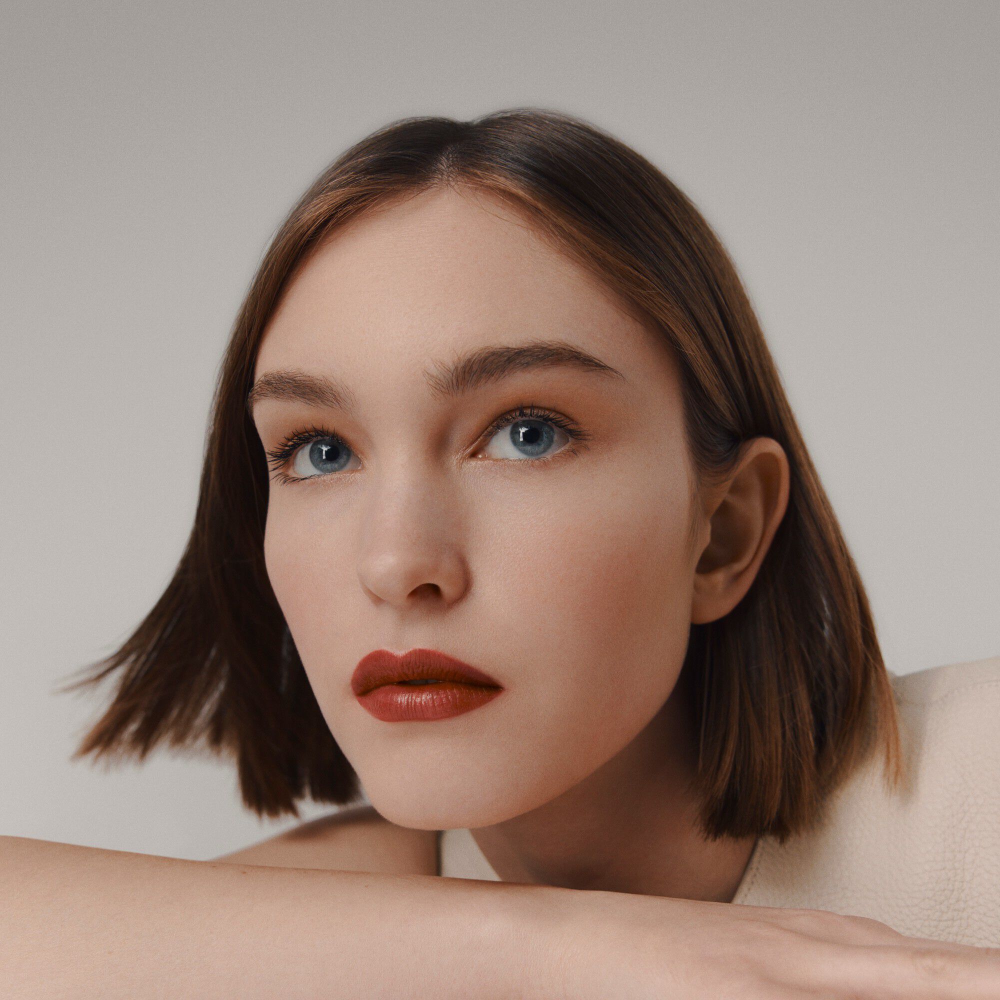 ROUGE HERMES SATIN LIPSTICK X3 BEIGE SIENNE