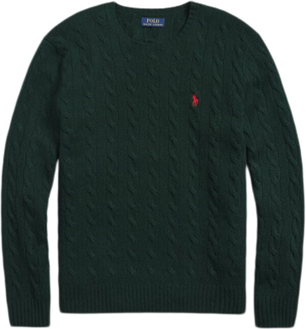 Cable-Knit Wool-Cashmere Sweater