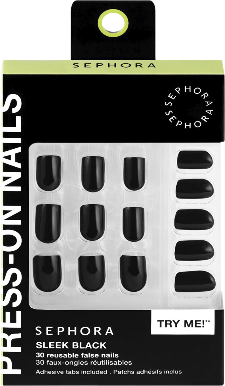 Kit Faux-Ongles R&eacute;utilisables, Pads Adh&eacute;sifs - Gel-effekt, proffsresul