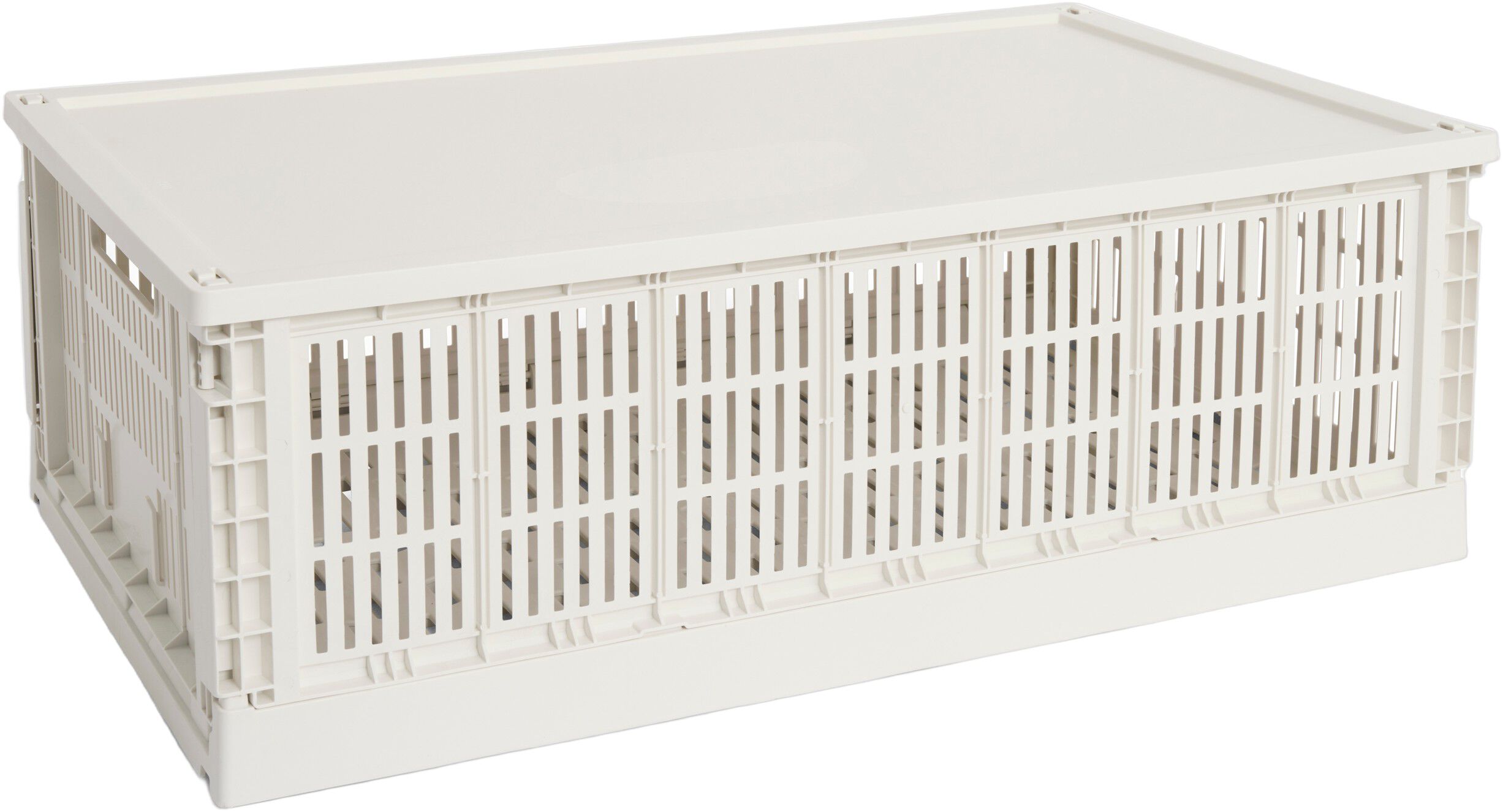 HAY Colour Crate Lid Plastic-X-Large-Sage green