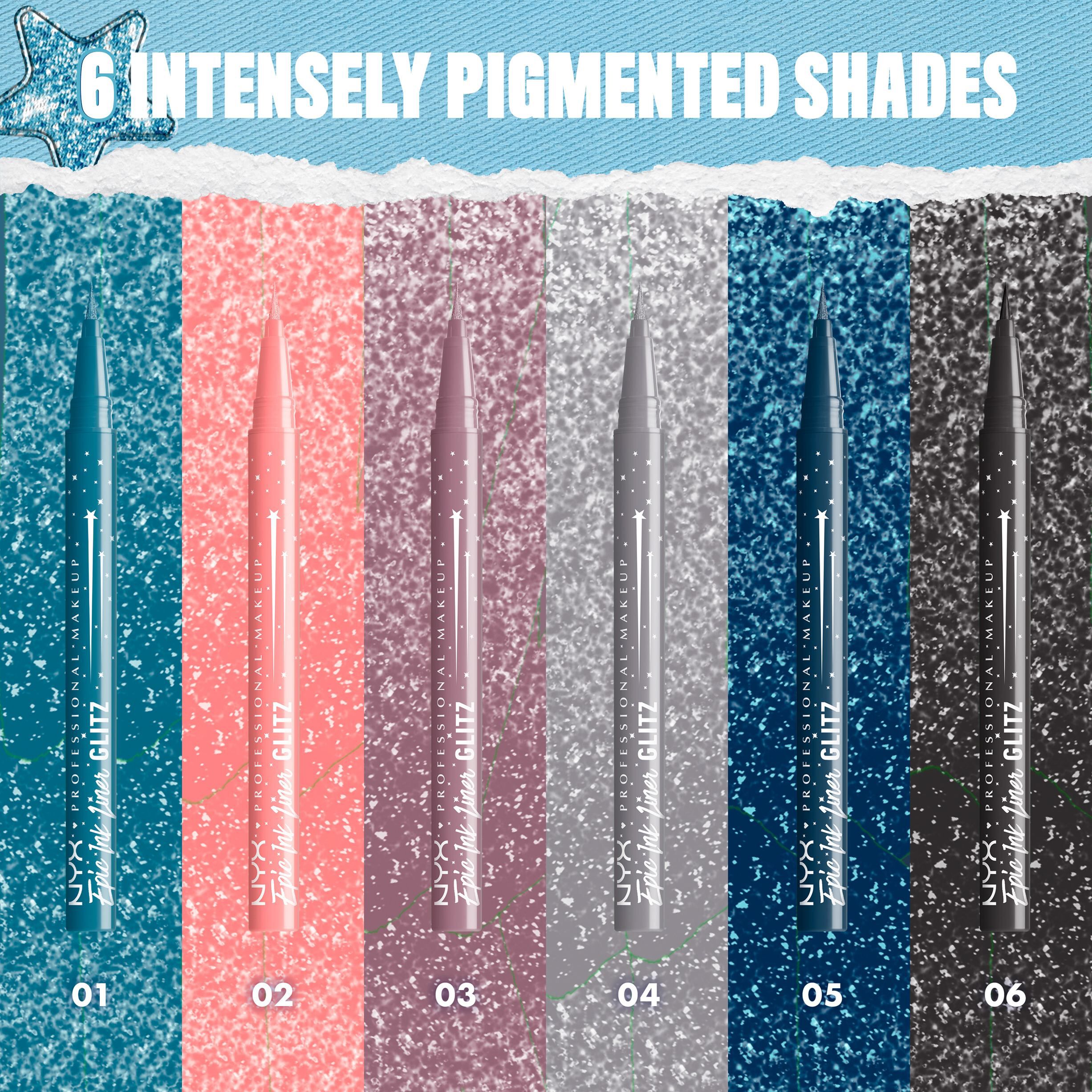 Epic Ink Liner Glitz Waterproof