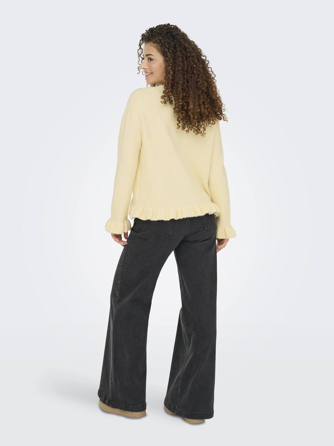 ONLRIMA LIFE LS FRILL BUTTO CARDI C