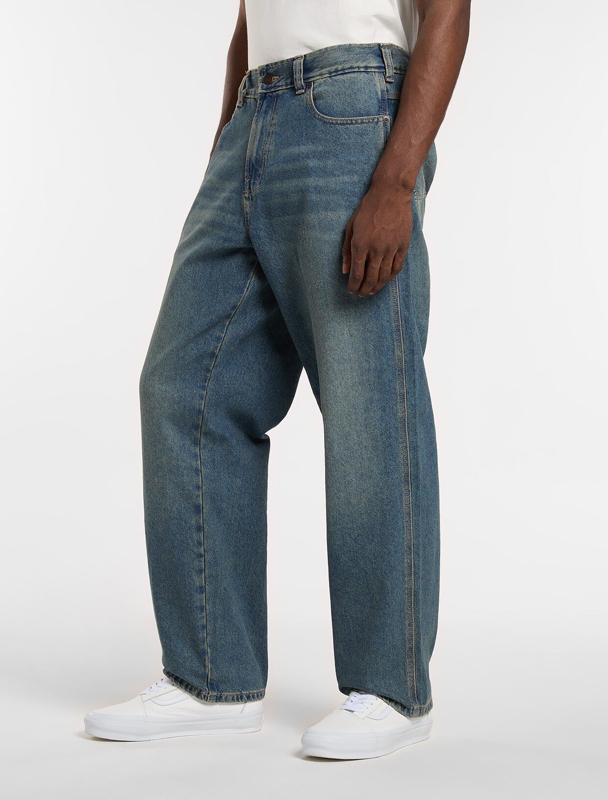 958 BAGGY TAPERED WORK JEANS KHAKI