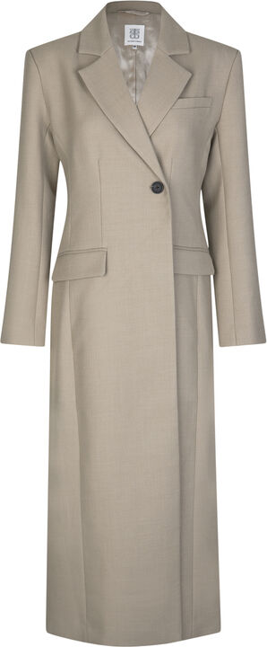 Maxine Wool Long Blazer
