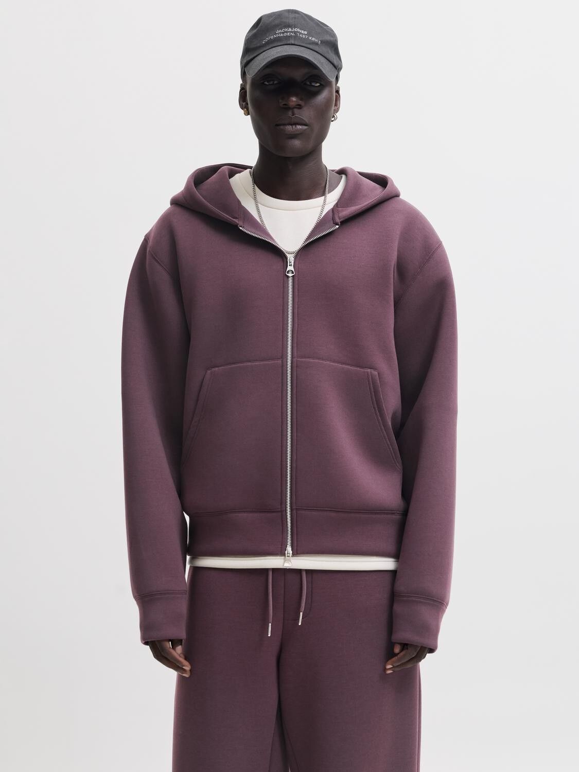 Jcolegacy Sweat Scuba Zip Hood Noos