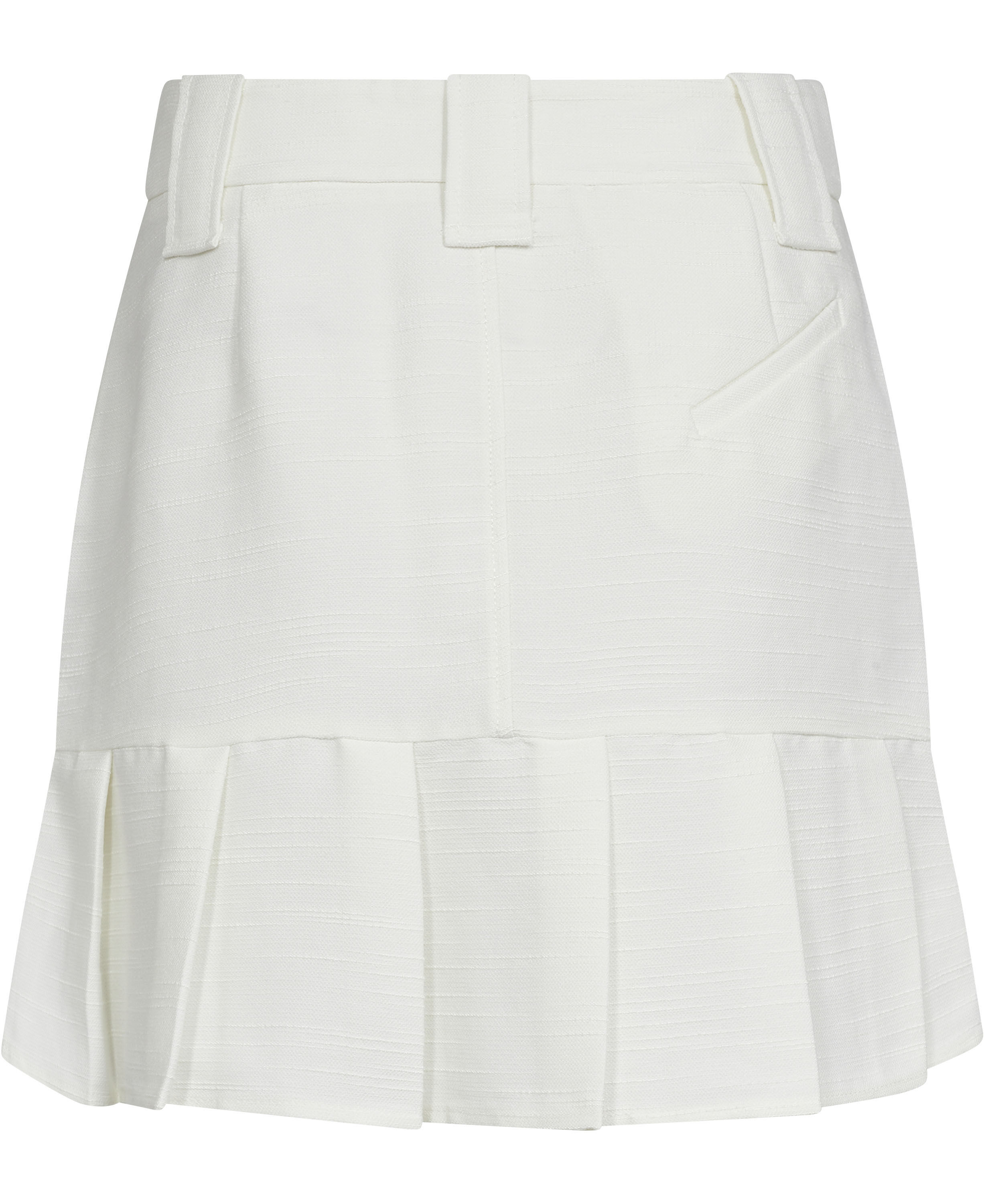 Slub Linen Mini Skirt