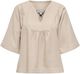 ONLCARO 2/4 V-NECK LINEN BL TOP CC