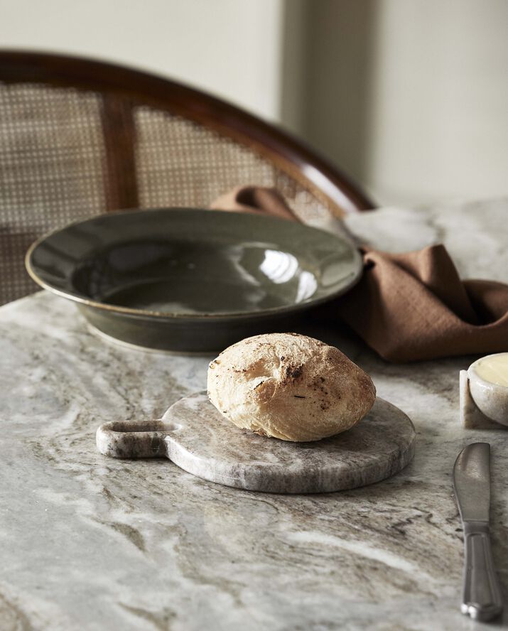 GRAWA deep plate, dark green