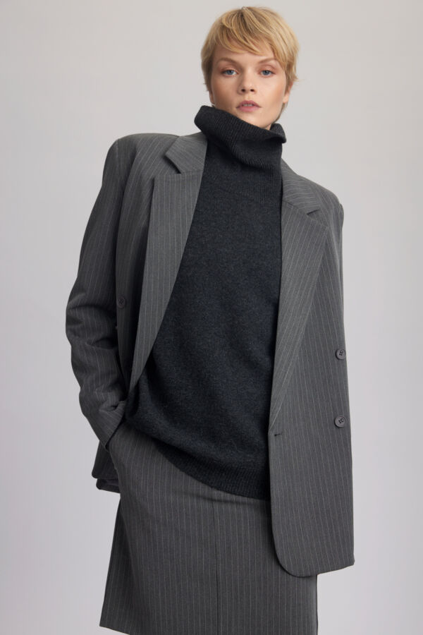 JoelleGZ mel. pinstripe blazer 2. 0