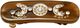Moonphase Hairclip, Mocha