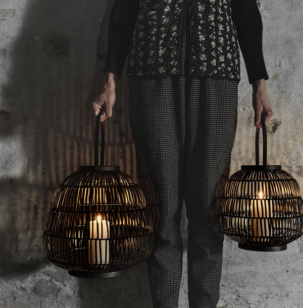 Lanterne Raito M - Kobberbrun