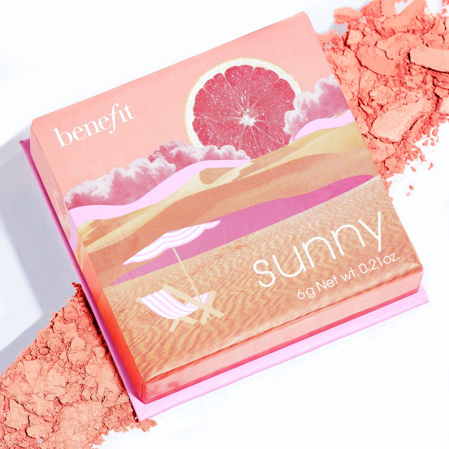 BOP Sunny Benefit Blush - matt, varmt korallf&auml;rgat rouge