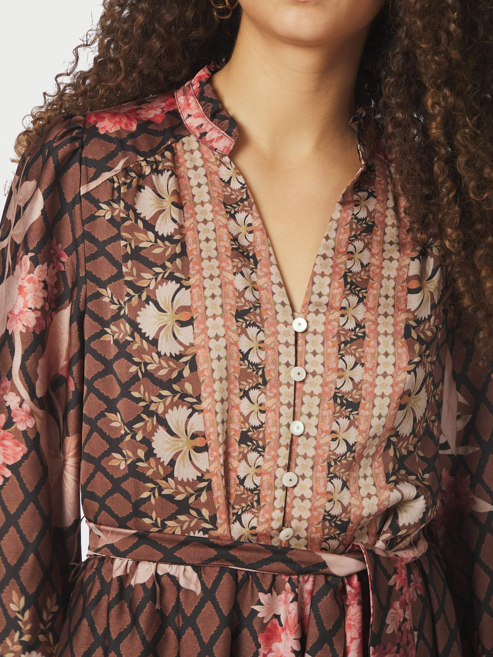 Nova Botanical Border Dress