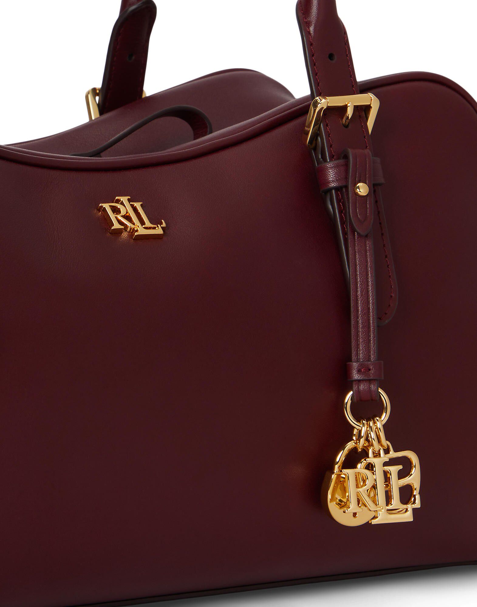 Leather Large Marcy Zip Satchel