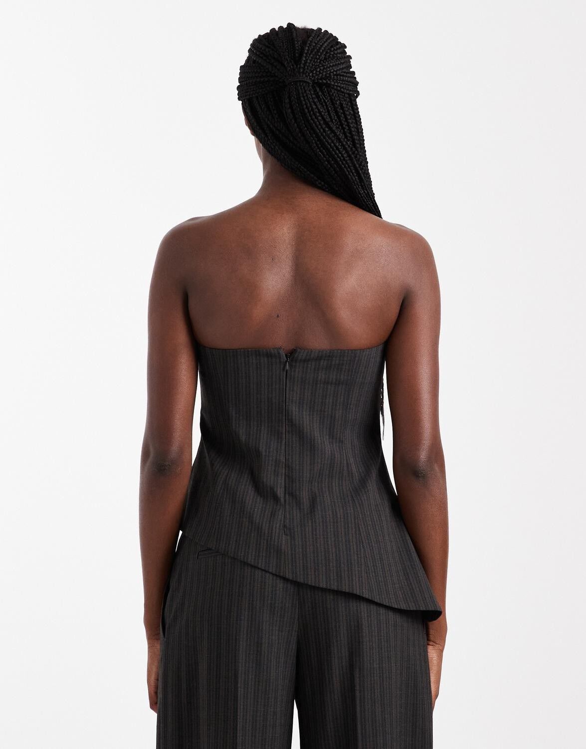 Tstascha Asymmetric Bandeau Top Wvn