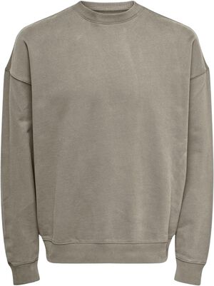 ONSLUCAS OVZ LS CREW SWEAT