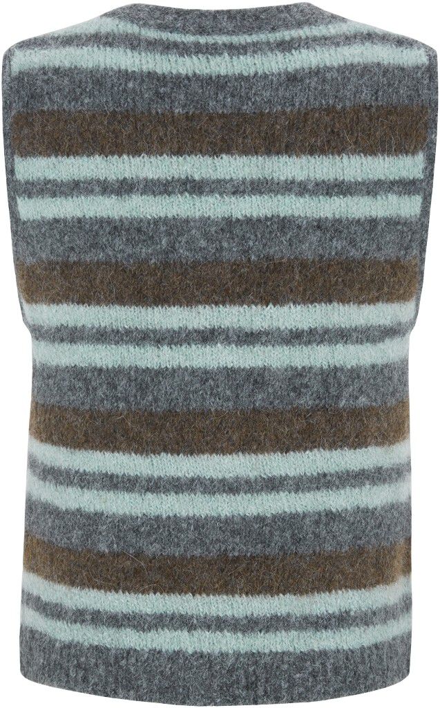 SRCamilla Vest Striped Knit