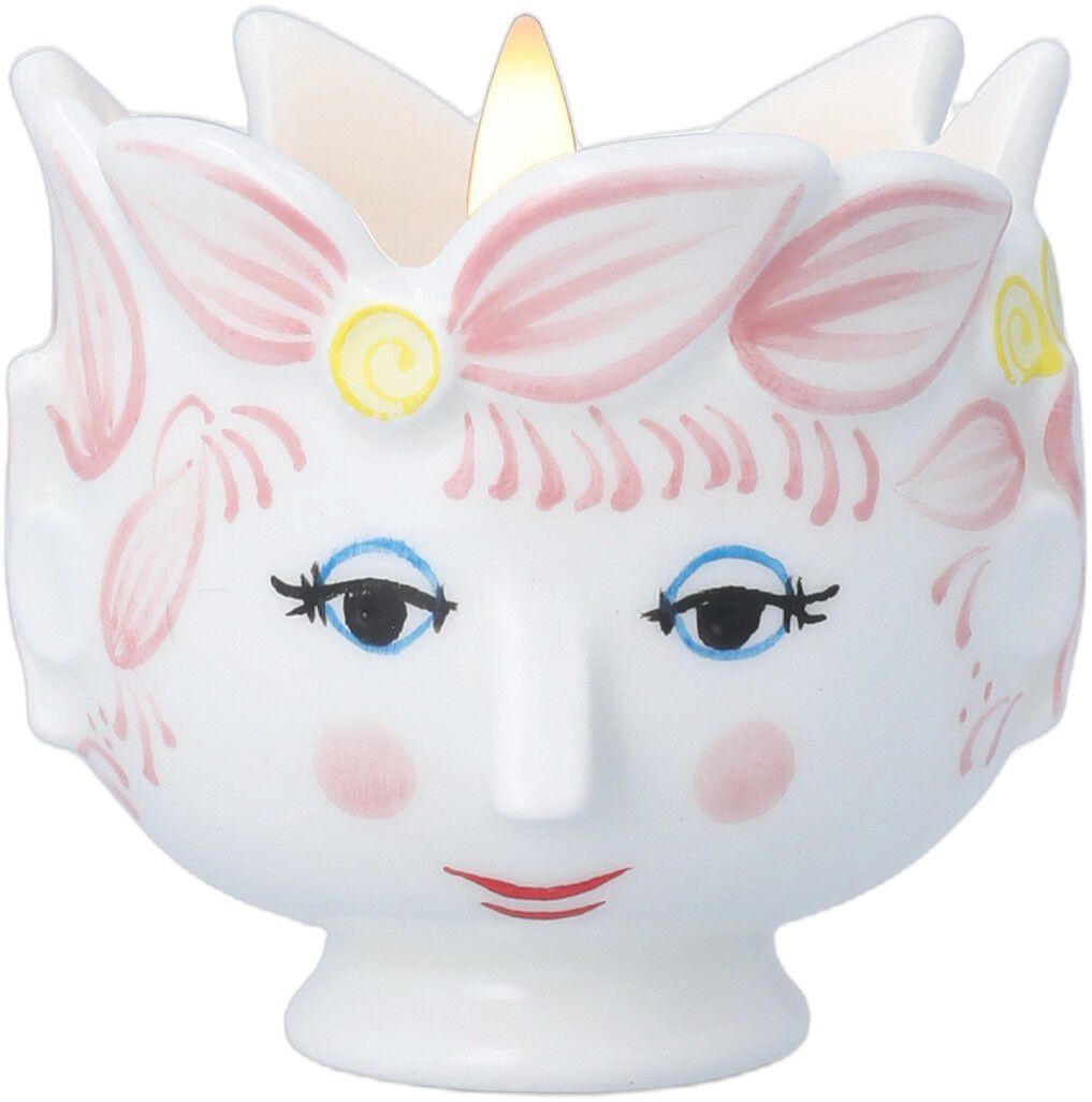 Titania Fyrfadsstage &Oslash;6. 5 cm pink