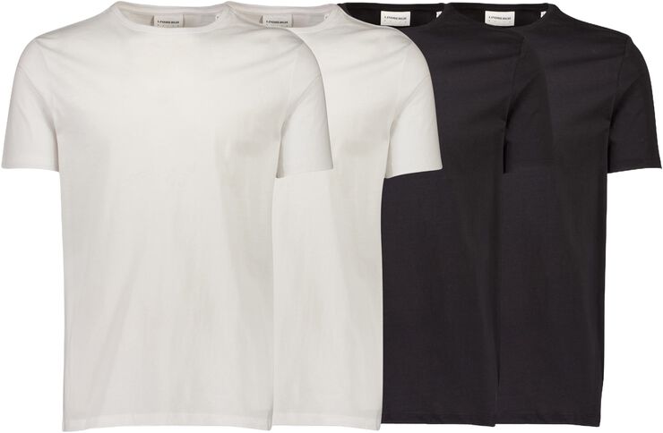 4PK basic tee S/S