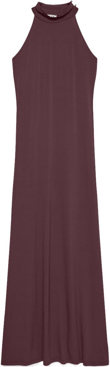 Awcaylee Sl Halterneck Ankle Dress