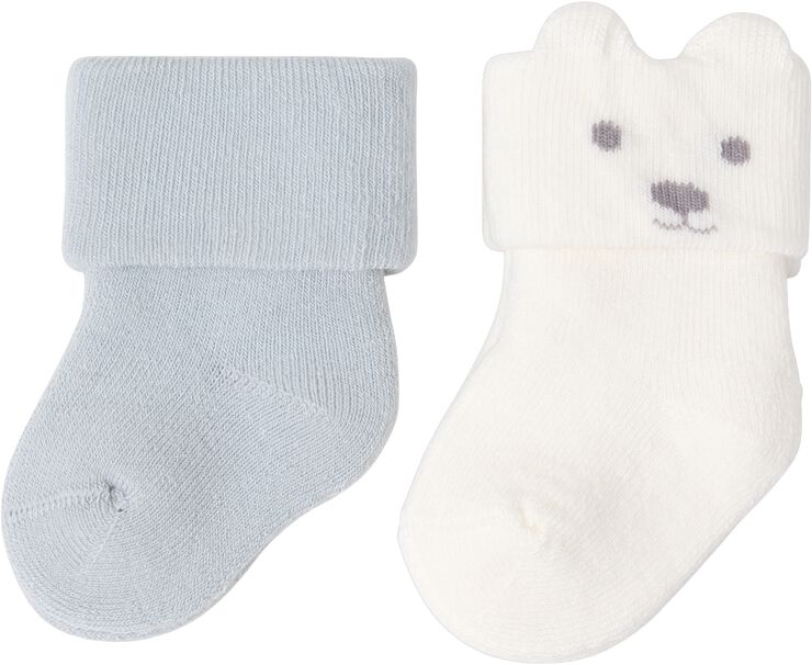 Sock 2 pack terry Newborn