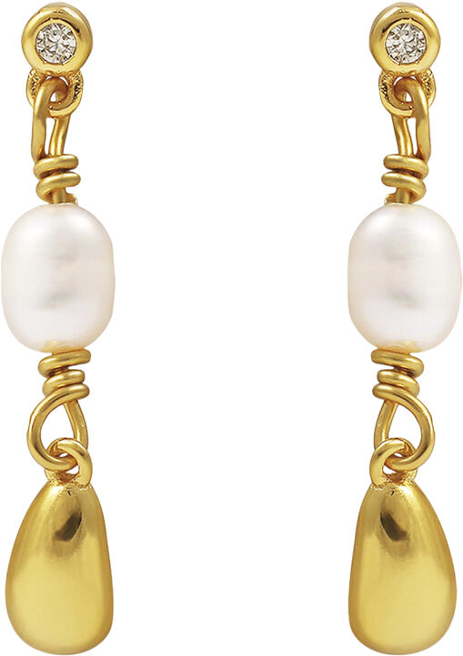 Pebble petite øreringe