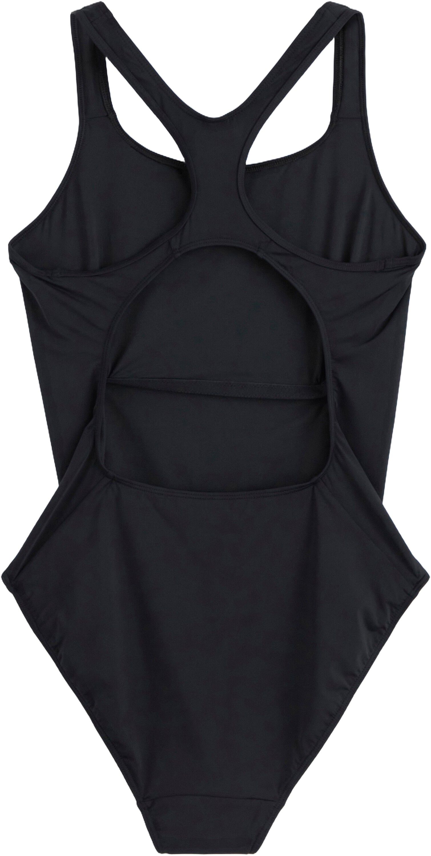 A racerback swimsuit with a stylish