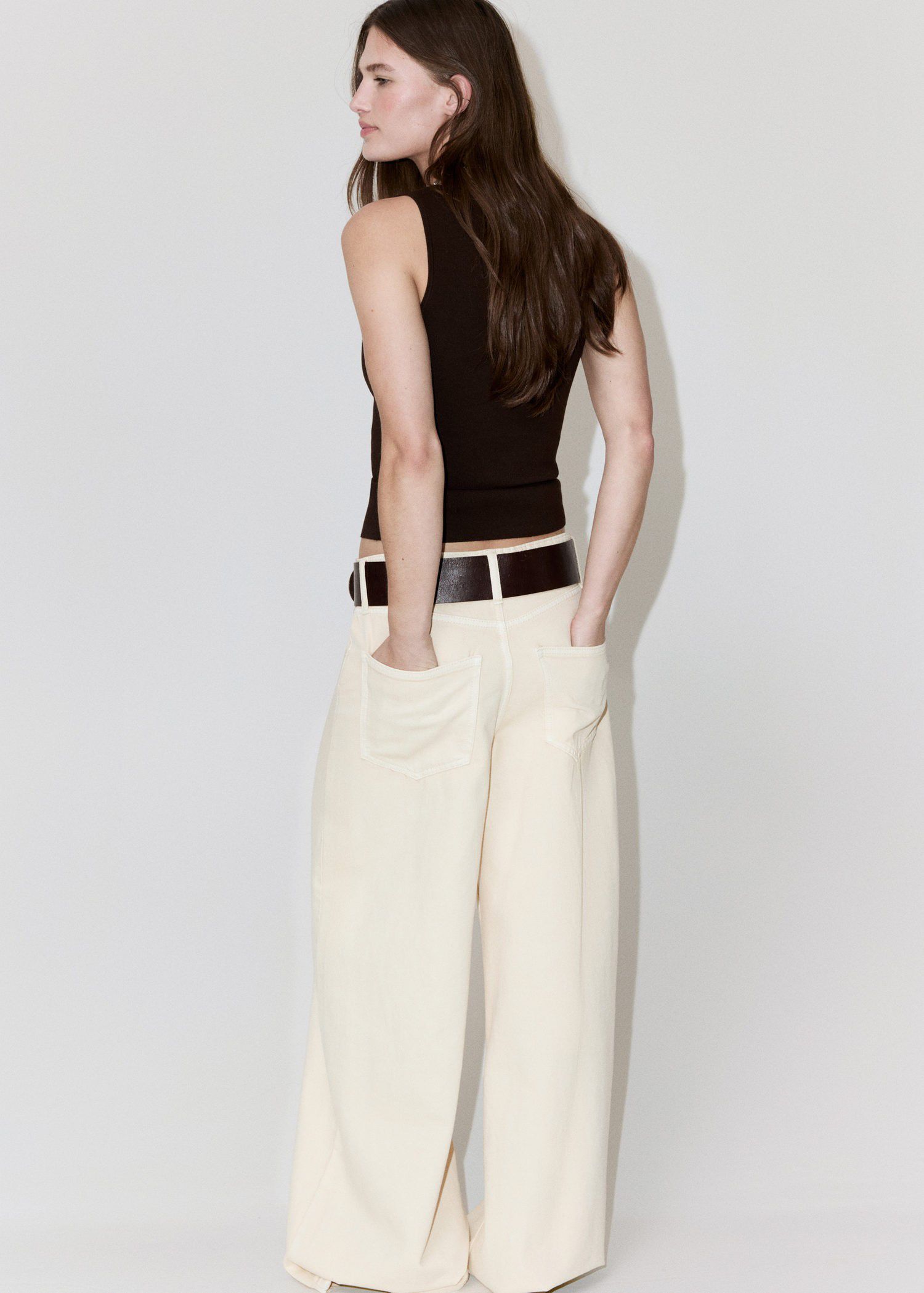Fine-knit top