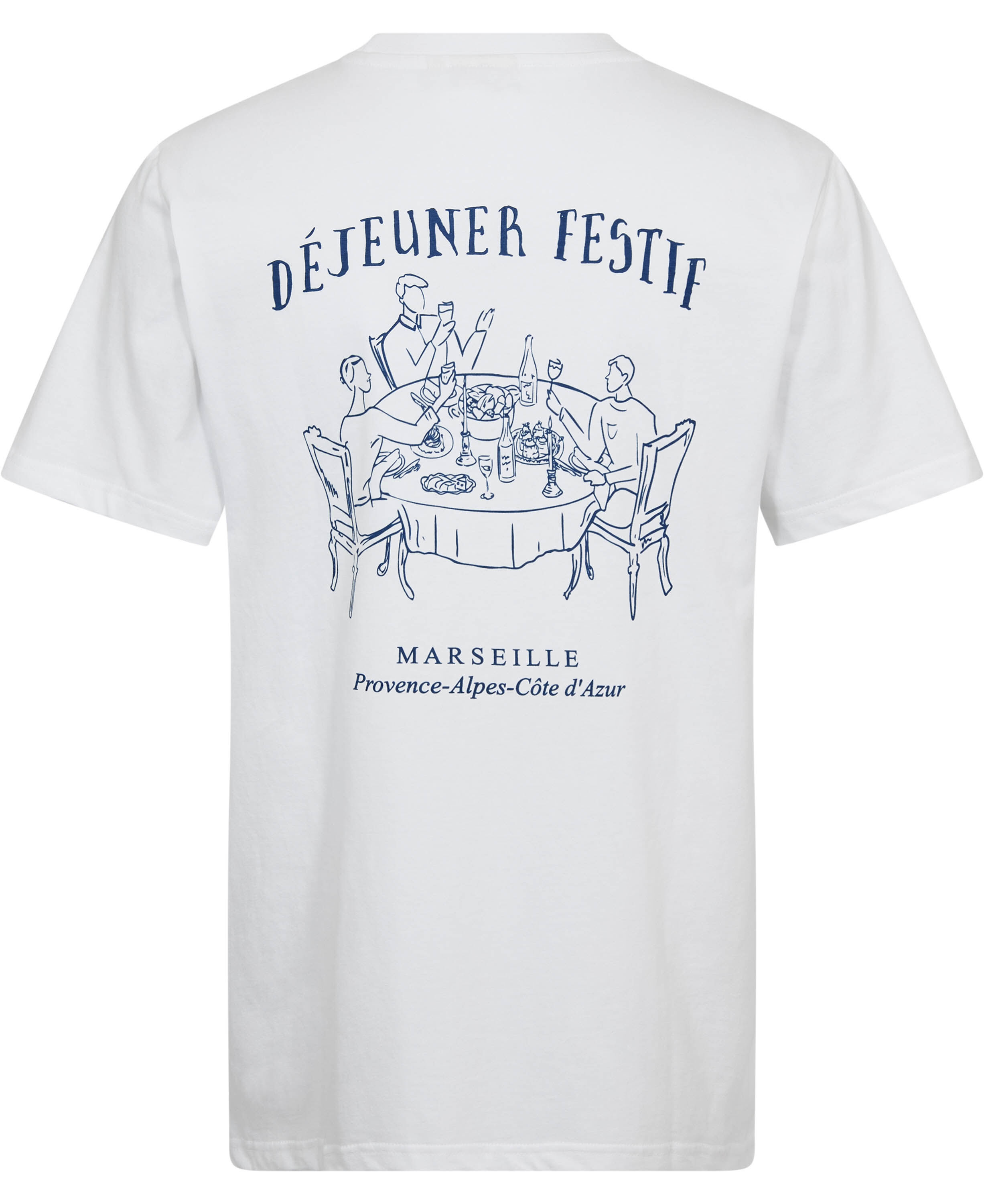 Dejeuner printed t-shirt GOTS