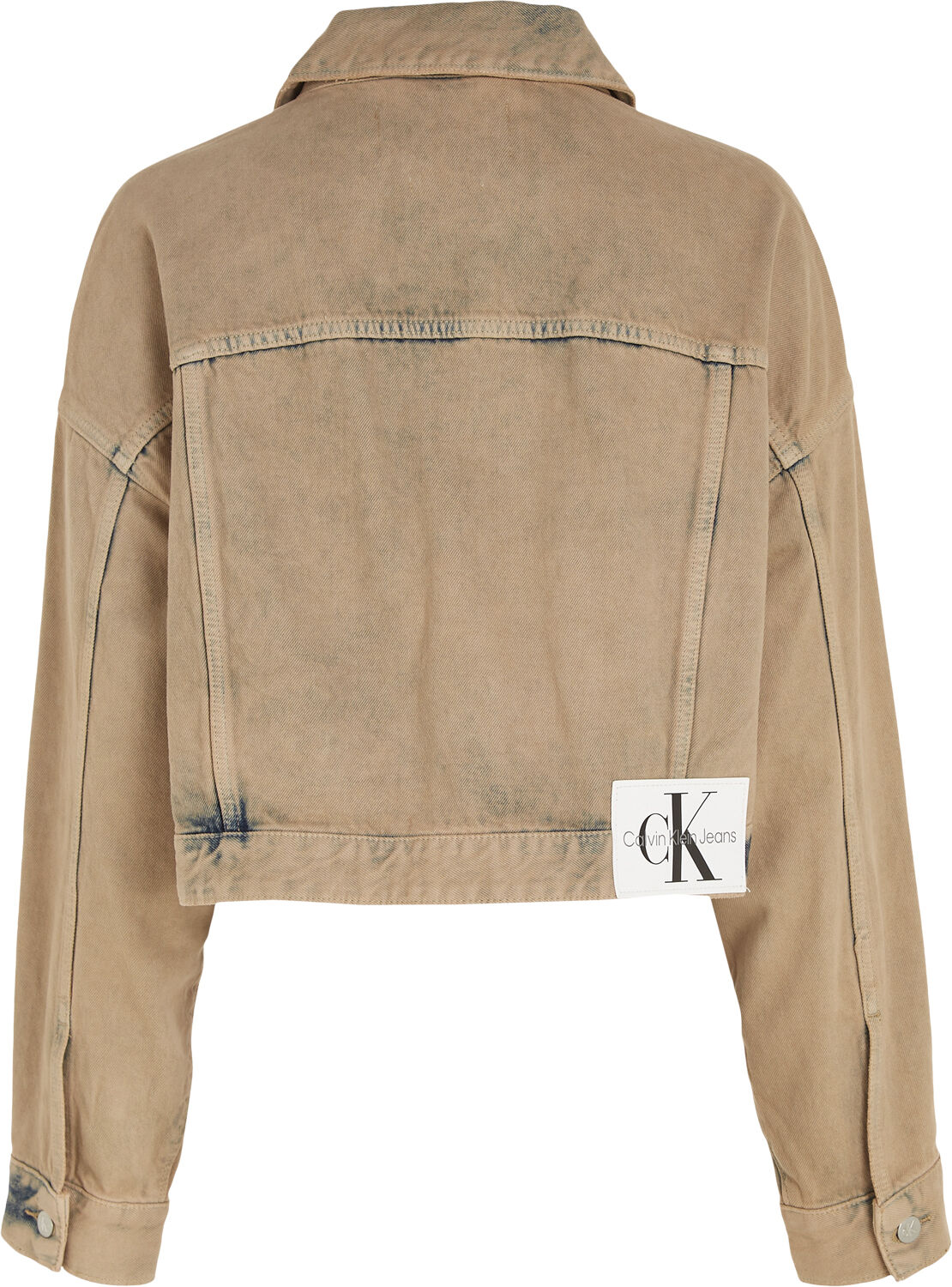 Denim cropped jacket