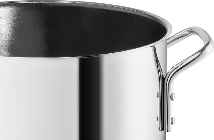 Stainless Steel Gryde 4,8 l keramisk Slip-Let® belægning