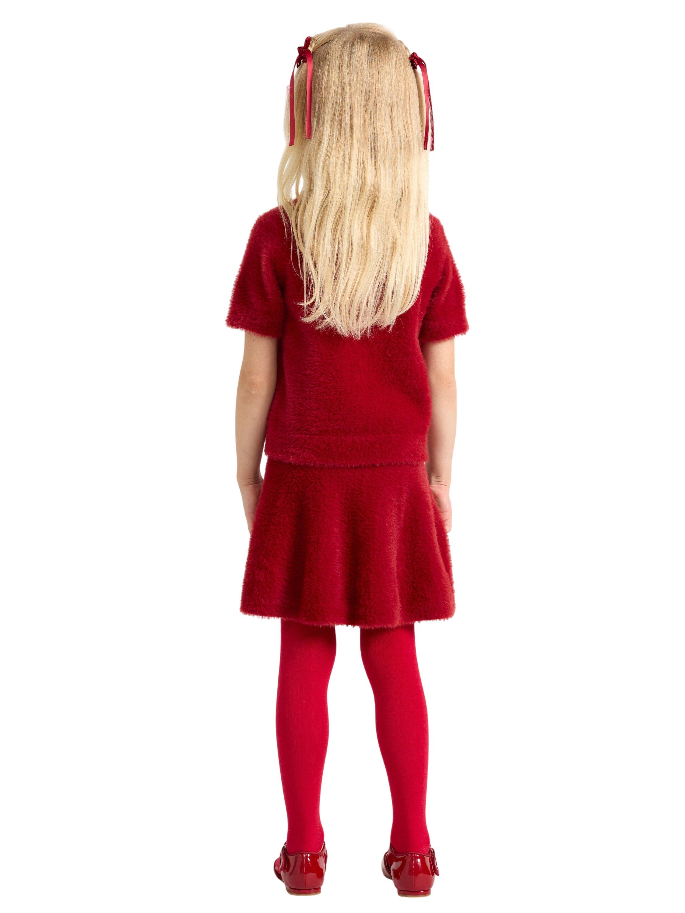 Mjukt utsv&auml;ngd kjol i fj&auml;dergarn.