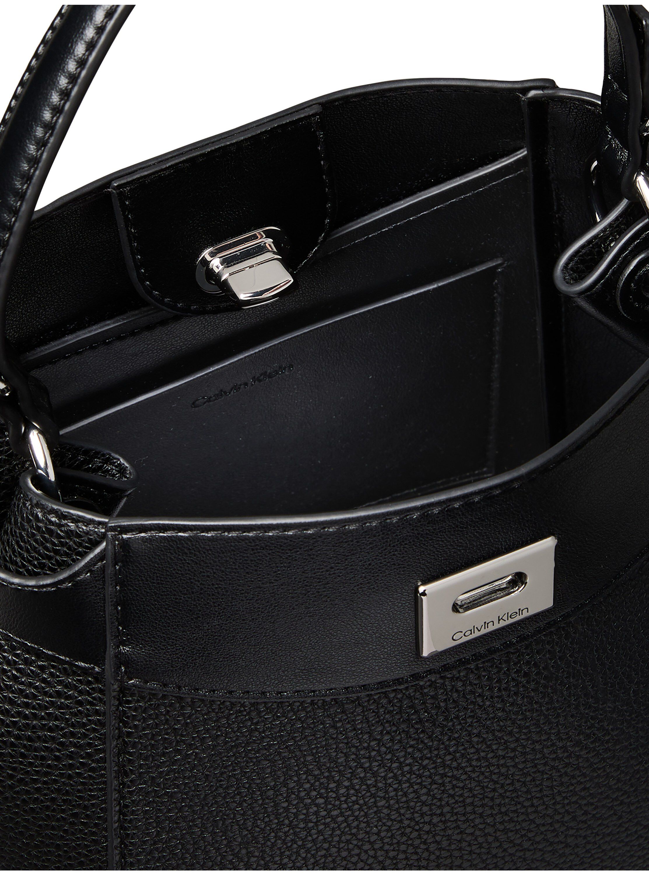 Logo Turn Lock Crossbody Bag