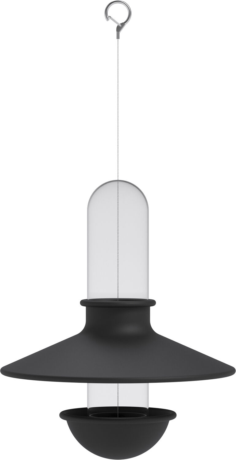 De luxe fuglefoderautomat black