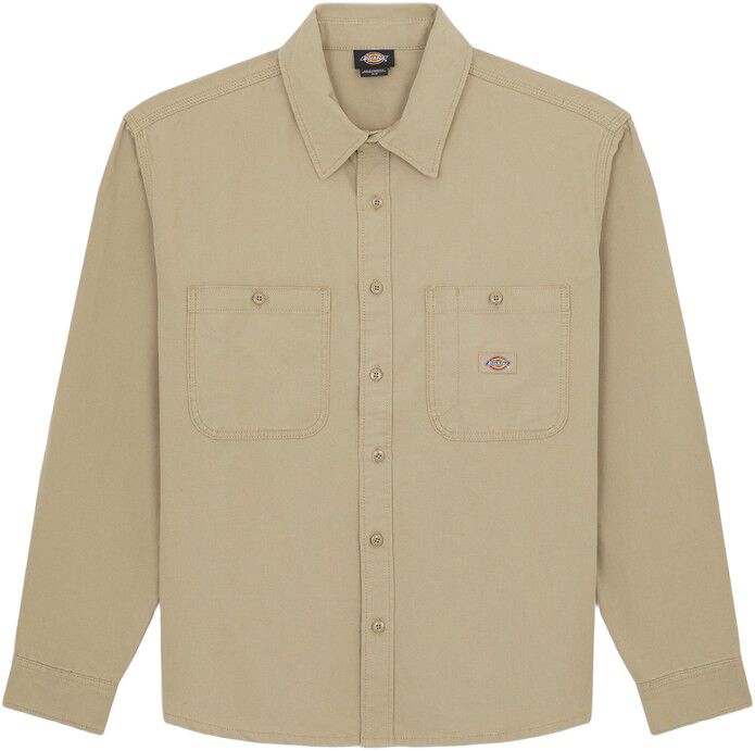 DICKIES CANVAS SHIRT BLACK