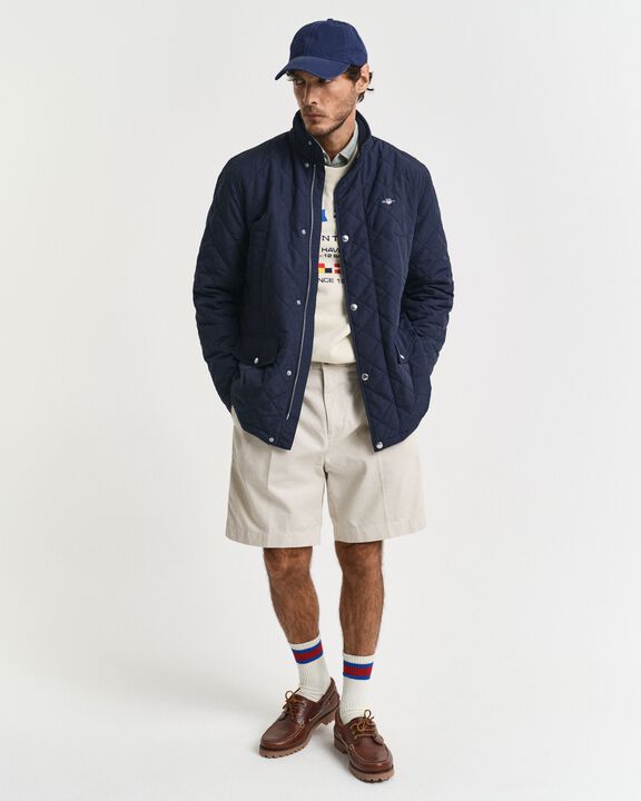 QUILTED WINDCHEATER MID JACKET