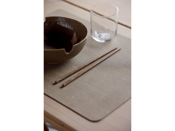 Bordstablett Shoku 46 x 35 cm 4 st Soft Beige