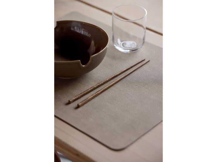 Bordstablett Shoku 46 x 35 cm 4 st Soft Beige