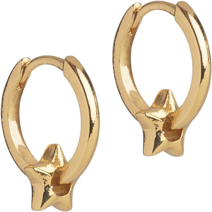 Hoops, Enamel Tokens Star