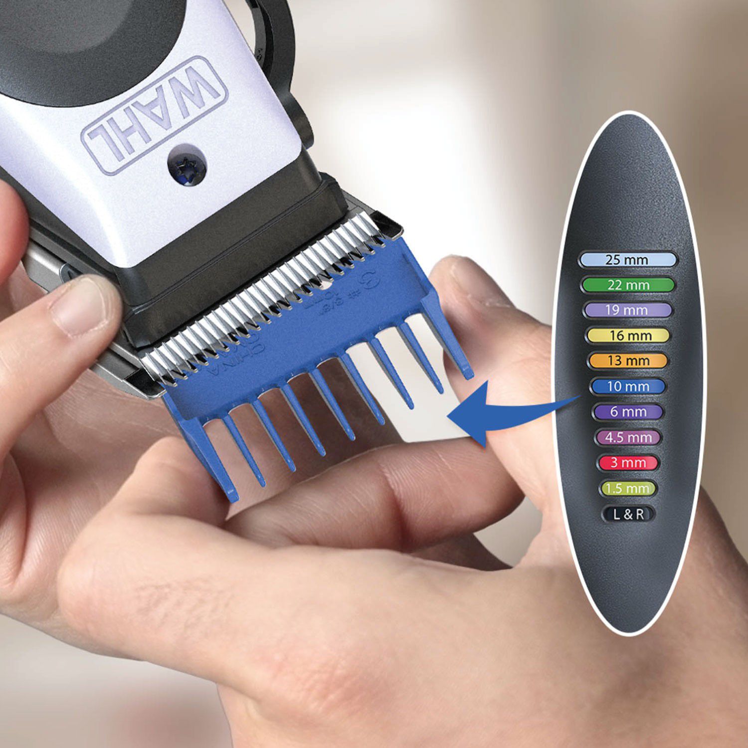 WAHL H&aring;rklipper Color Pro Lithium