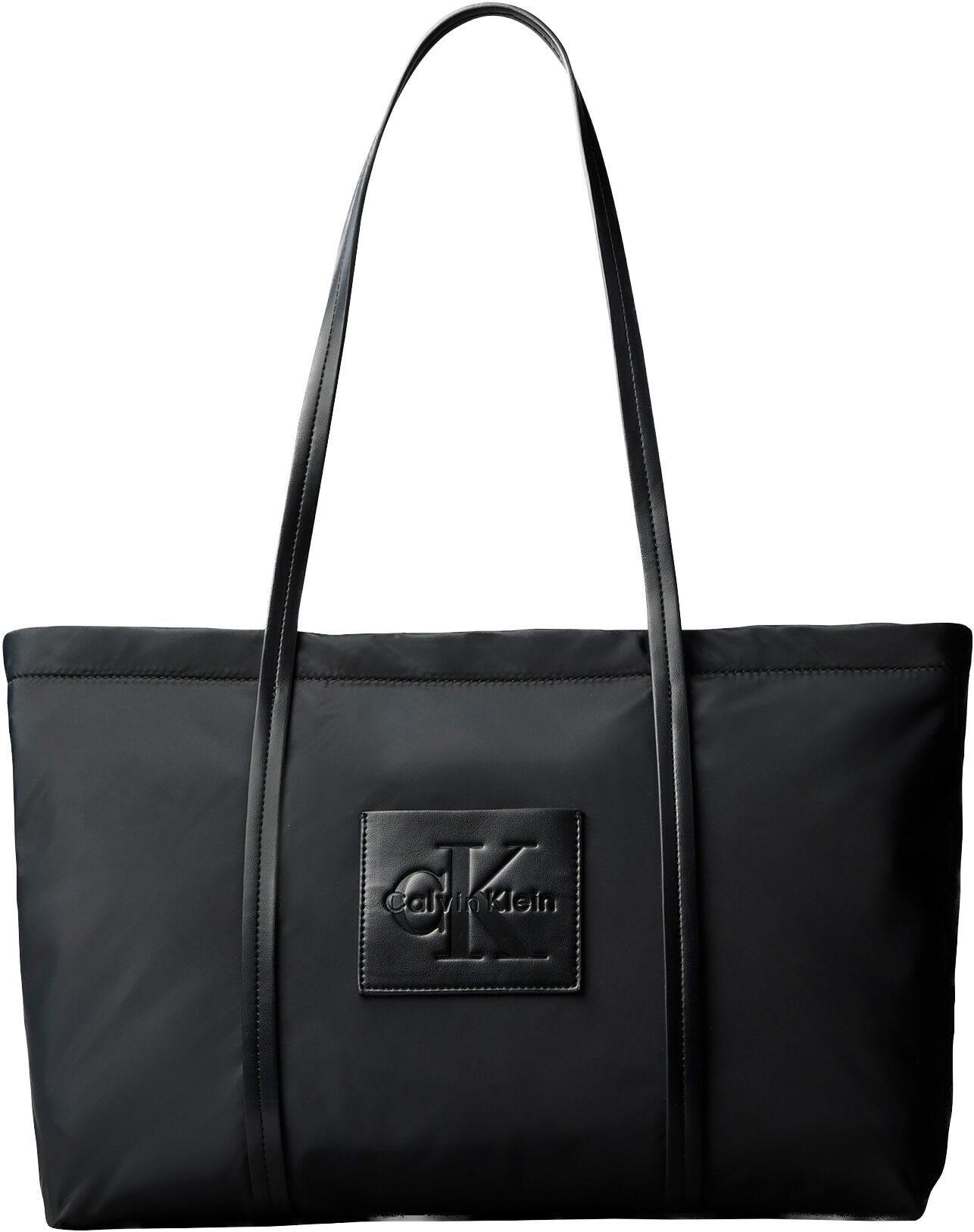 Embossed Monologo Tote Bag