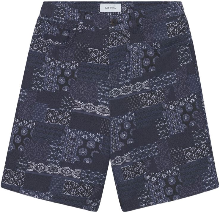 Ryder Contrast Jacquard Shorts